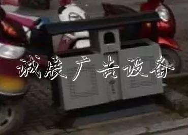 桂平這些人太丑了！文化宣傳欄數(shù)百只垃圾箱所剩無幾